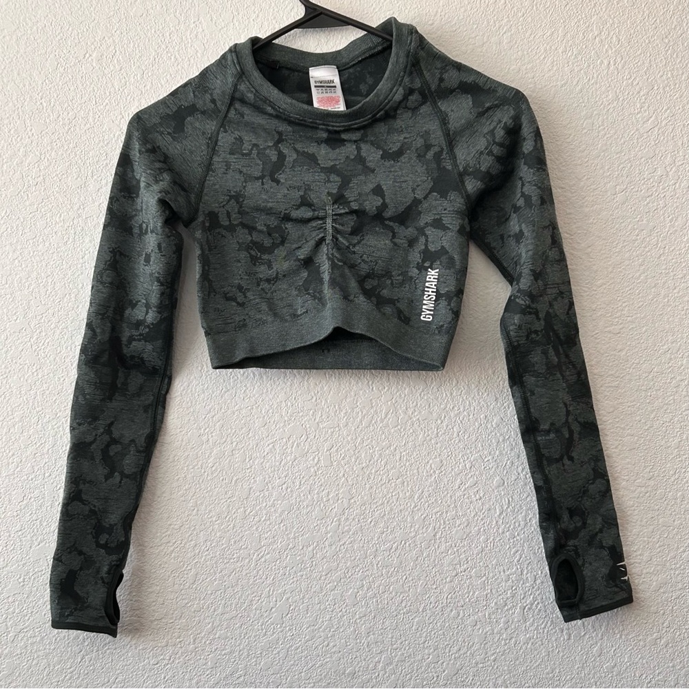 Gymshark Cropped Longsleeve with Thumb holes